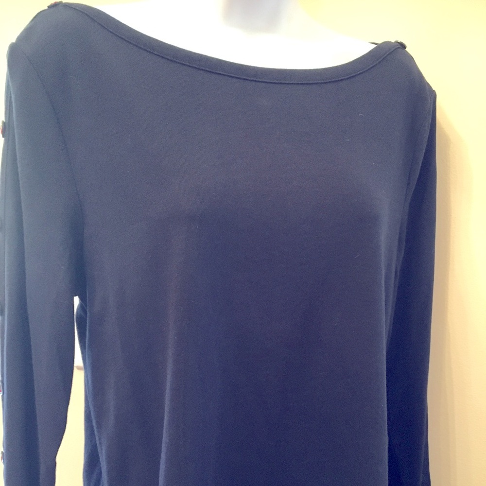 TALBOTS NAUTICAL THEMED TOP NWT
